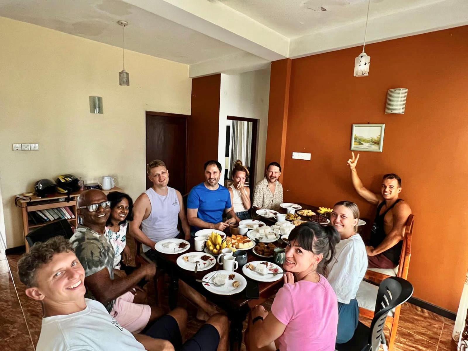 Senarathna Guest House Weligama Bagian luar foto